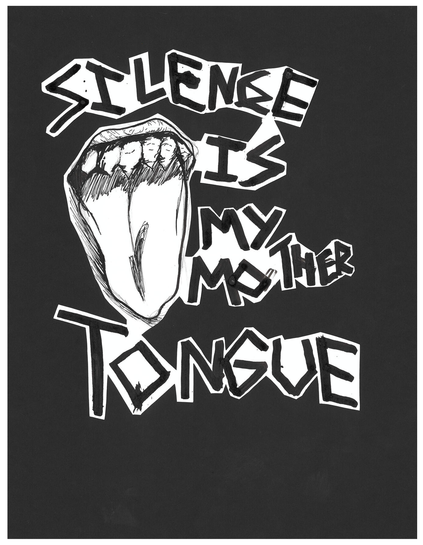 Page 2, Silence is my mother tongue