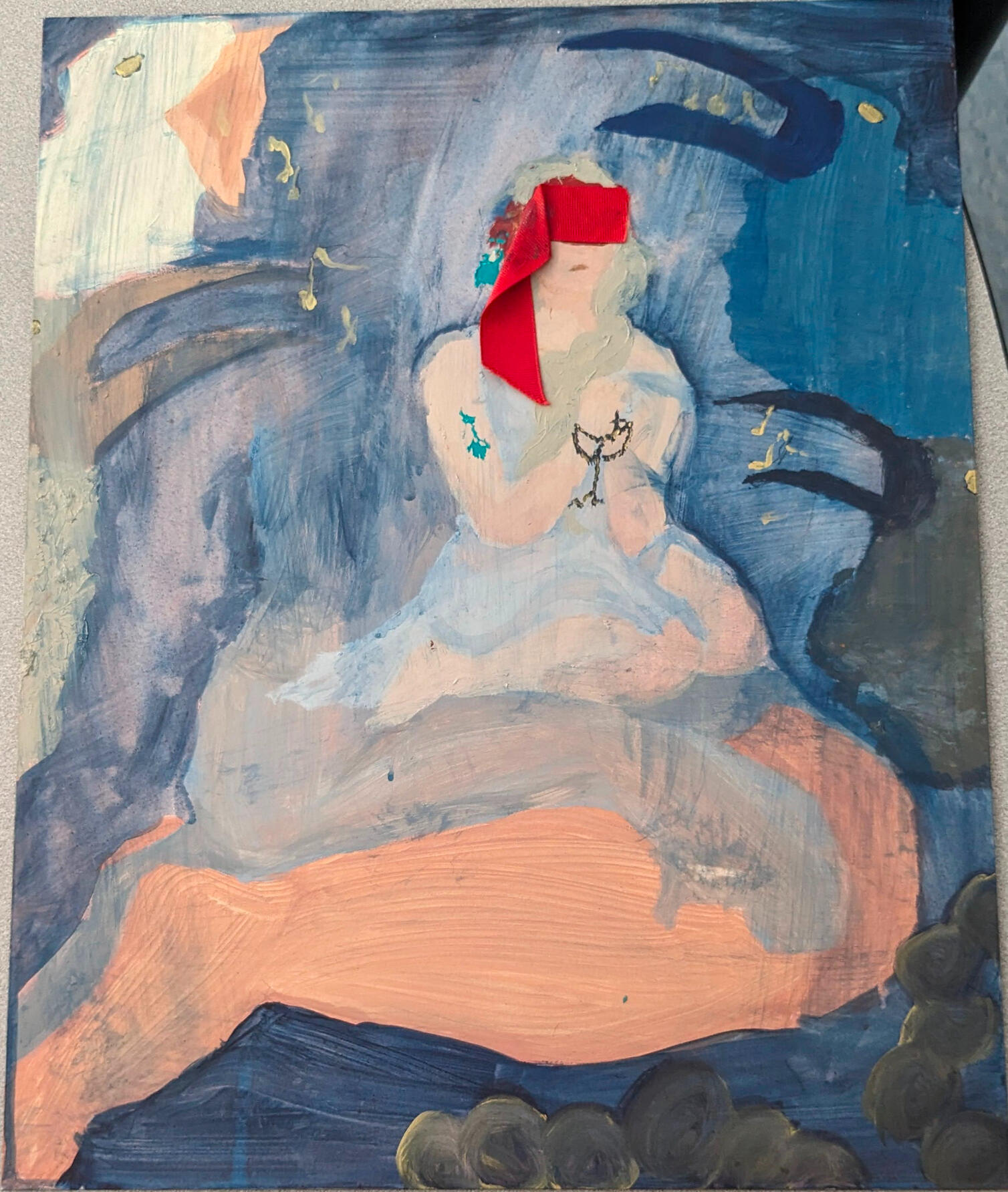 [Screaming birds sound an awful lot like singing]